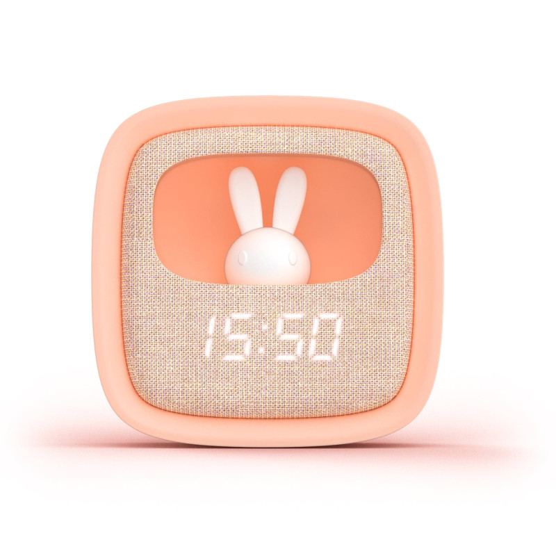 Billy Alarm Clock and Night Light - Pink