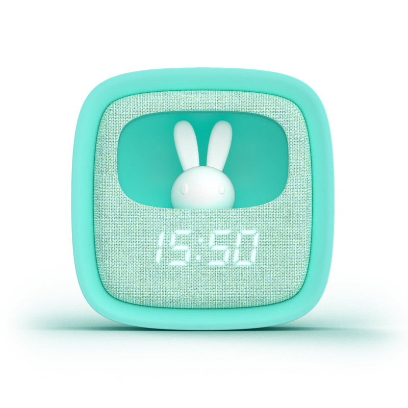 Billy Alarm Clock and Night Light - Turquoise