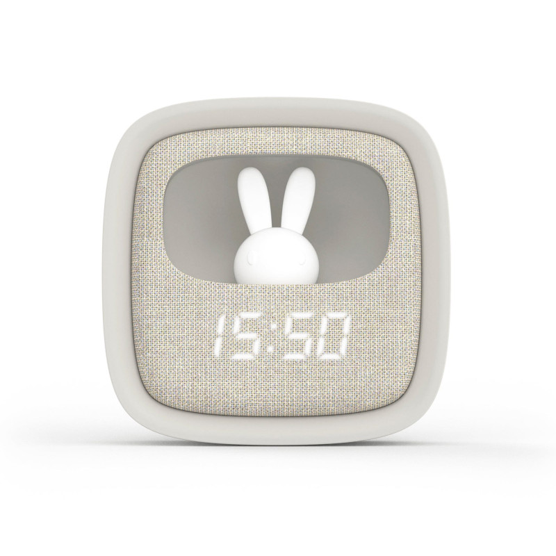 Billy Alarm Clock and Night Light - Gray