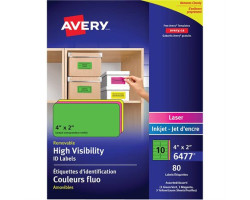Avery Étiquettes polyvalentes amovibles