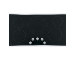 36 in. Vitroceramic cooktop. GE JP3036SLSS