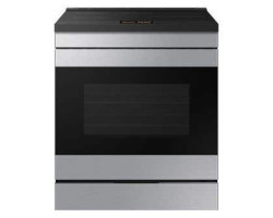 30" Induction Range. Samsung 6.3 cu. ft. with camera in stainless steel NSI6DG9900SRAC