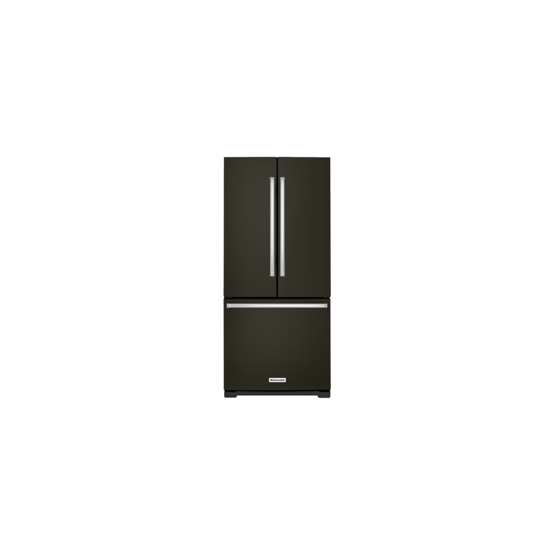 Freestanding French Door Refrigerator 19.68 cu.ft. 30 in. KitchenAid KRFF300EBS