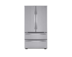 Freestanding French Door Refrigerator 26.9 cu.ft. 36 in. LG LMWS27626S