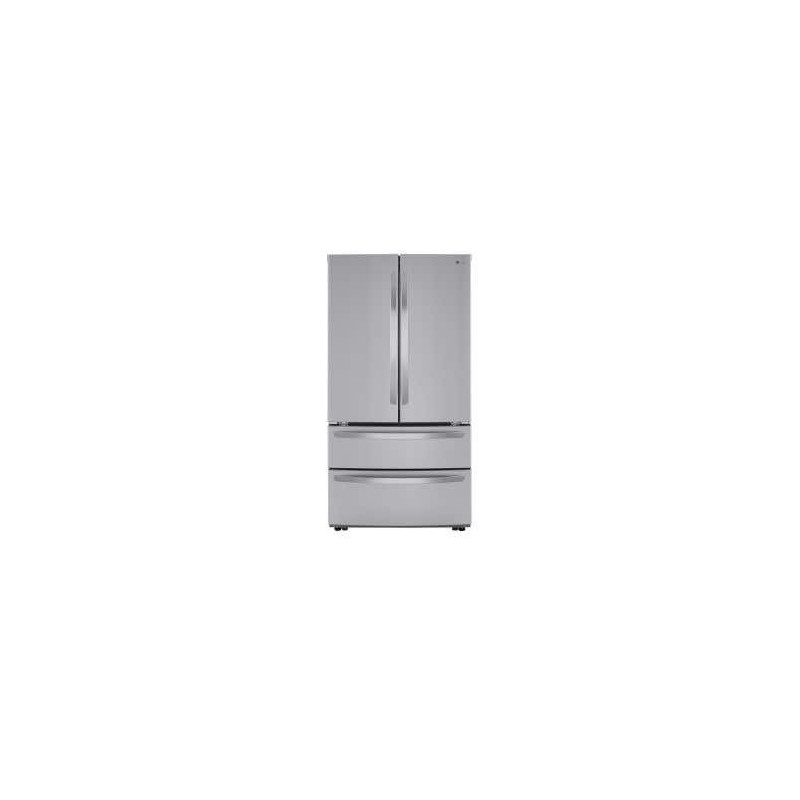 Freestanding French Door Refrigerator 26.9 cu.ft. 36 in. LG LMWS27626S