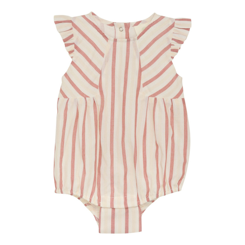 Ivory Striped Jumpsuit 6-24 months