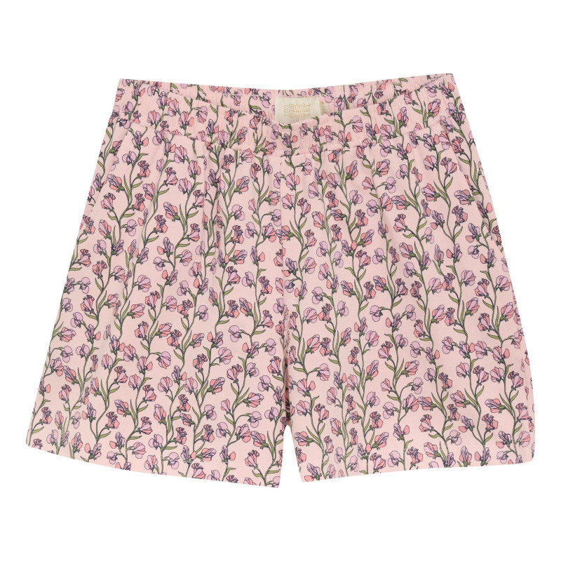 Floral Jersey Shorts, 4-8 years