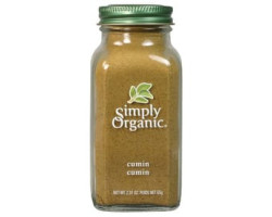 Simply Organic / 65g Cumin moulu biologique