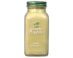 Simply Organic / 46.5g Gingembre moulu biologique