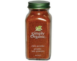 Simply Organic / 82g Poudre aux piments biologique