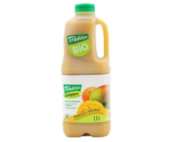Tradition / 1.5l Jus biologique - Orange et mangue sans sucre ajouté