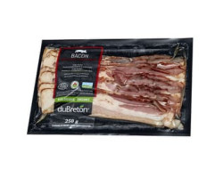 Dubreton / 250g Porc biologique -  Bacon forêt noire