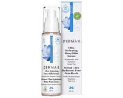 Derma E / 60ml Sérum - Ultra hydratant pour peau rosée