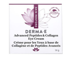 Derma E / 14g Crème yeux - Collagène et peptides avancé