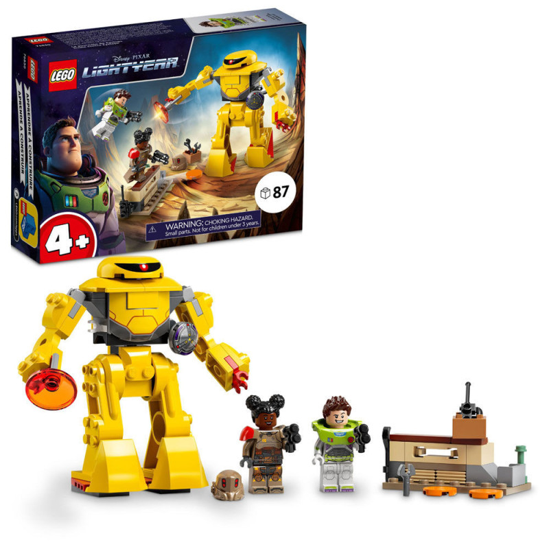 LEGO │ Lightyear de Disney et Pixar La poursuite de Zyclops 76830  Ensemble de construction (87 pièces)