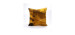 Coussin SOL  velours ton dijon