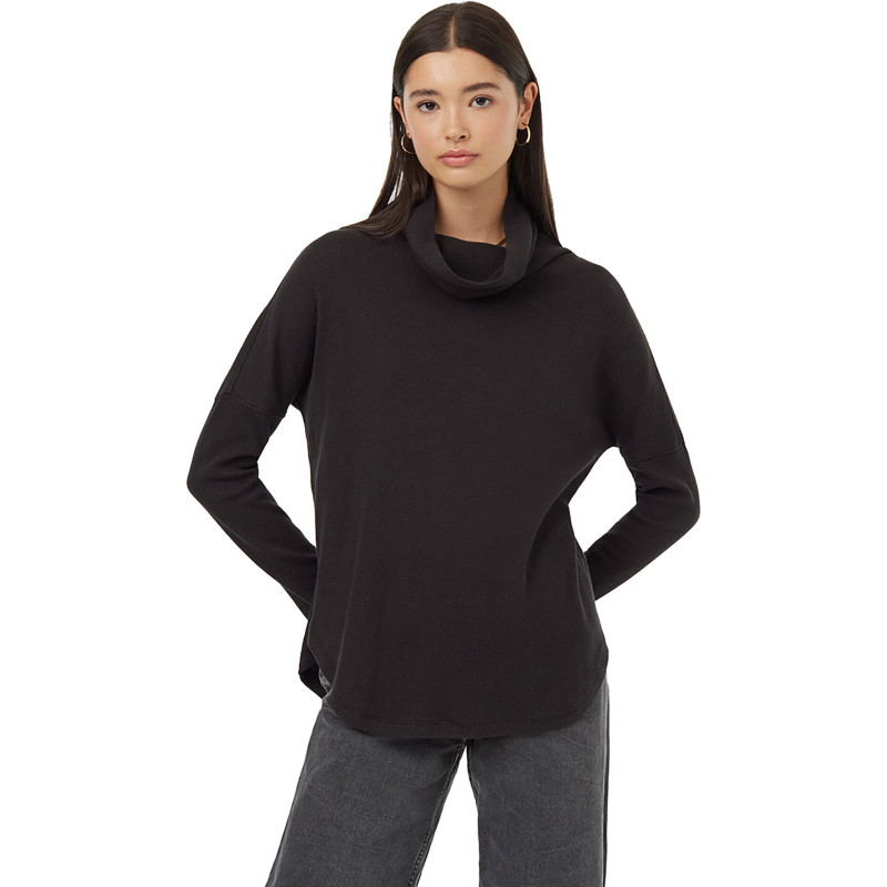 Treewaffle Long Sleeve Turtleneck T-Shirt - Women's