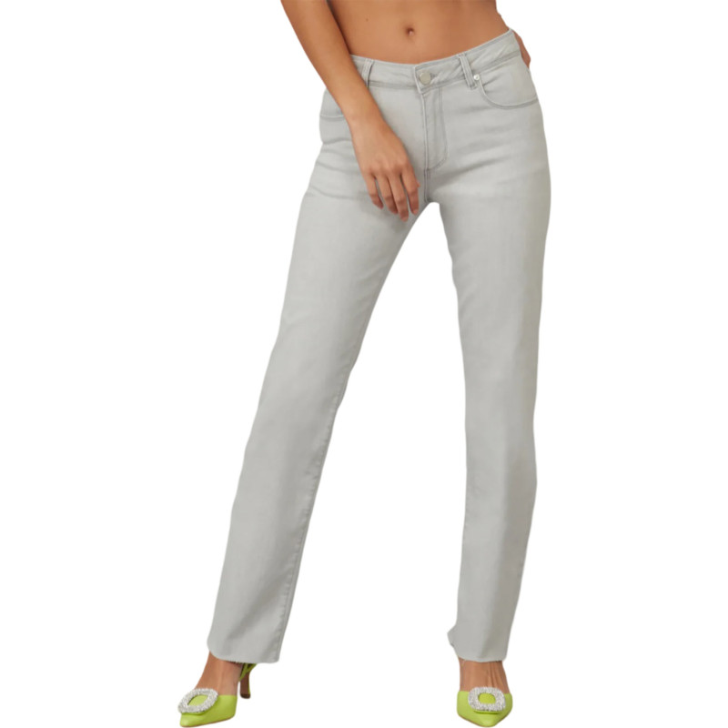 Jasper Mid-Rise Straight Jeans - Women's