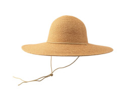 Large hat with drawstring Oianna - Unisex