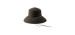 Caroline Large Flat Top Cloche Hat with Drawstring - Unisex