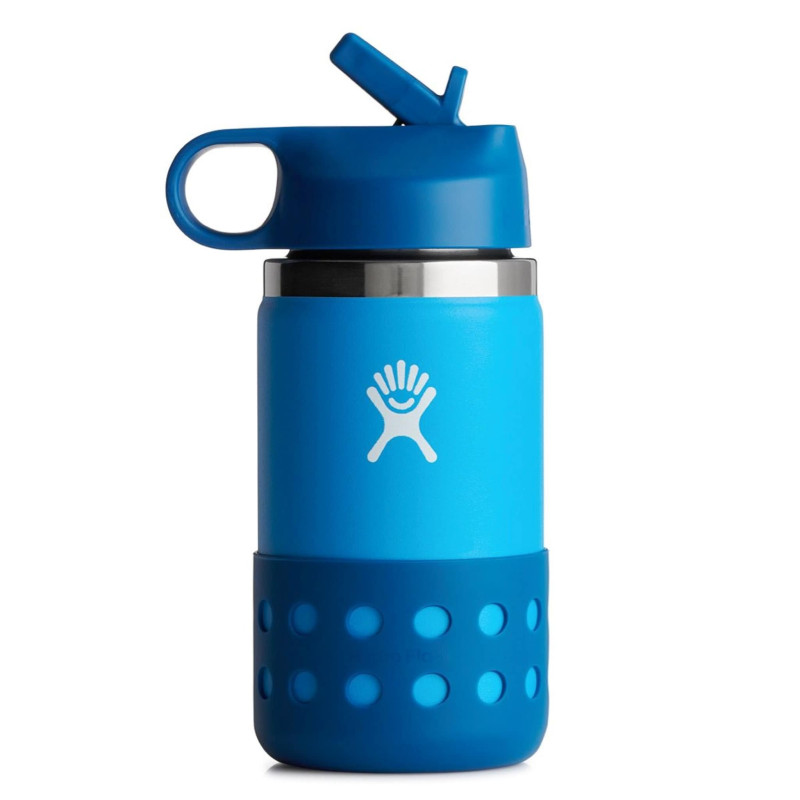 Hydro Flask Bouteille 12oz Wide Mouth Hydro Flask - Bleu