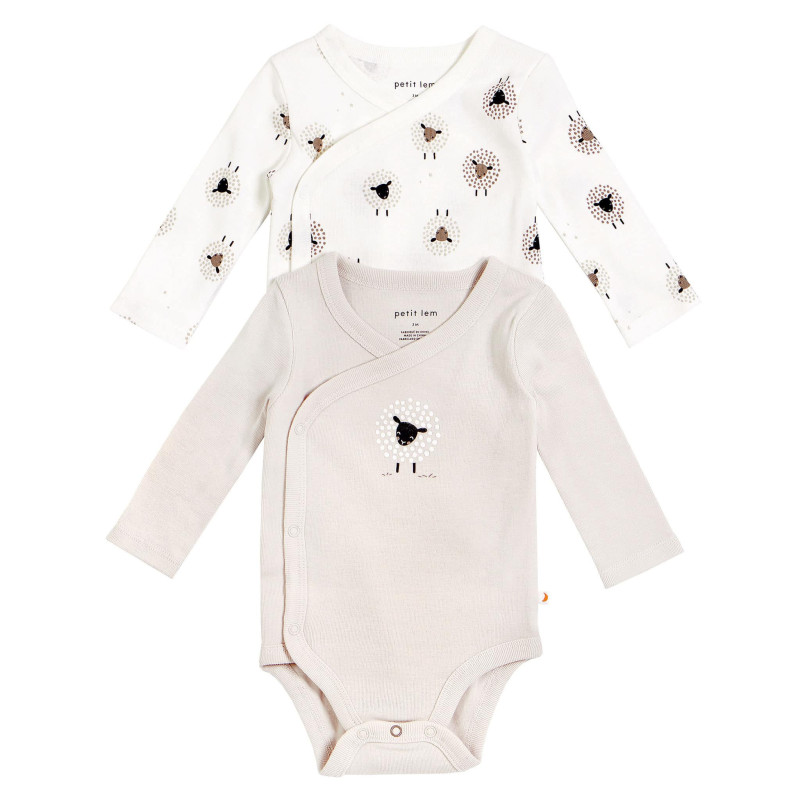 Set of 2 Sheep Onesies 0-9 months