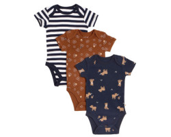 Set of 3 Bear Diaper Covers 0-9 months