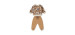 Teddy Bear Sweatshirt Two-Piece Set 3-24 months