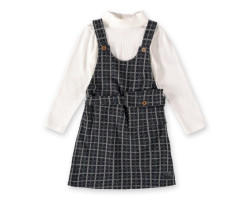 Up Baby Ensemble Deux Pièces Robe Chasuble 2-8ans