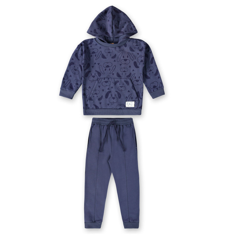 Two-Piece Sweatshirt Set for Dogs 2-8 years