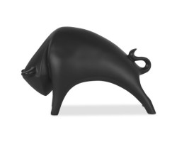 Black Neysa bull statuette