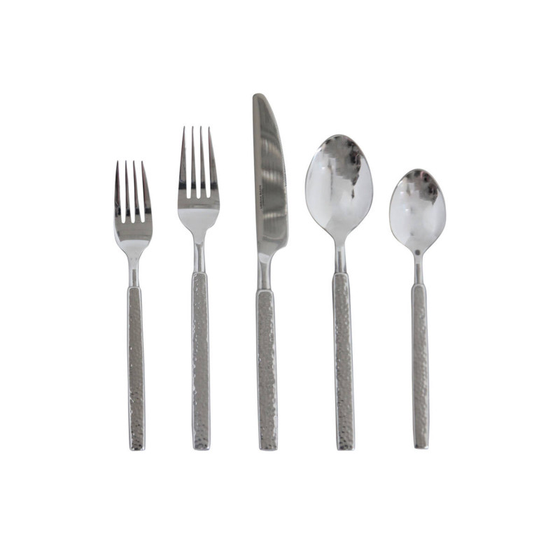 Hammered cutlery 5 pieces