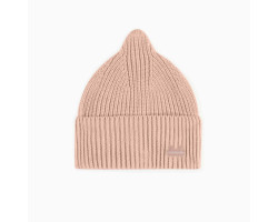 Pink knitted toque, baby