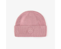 Light pink knitted toque, child