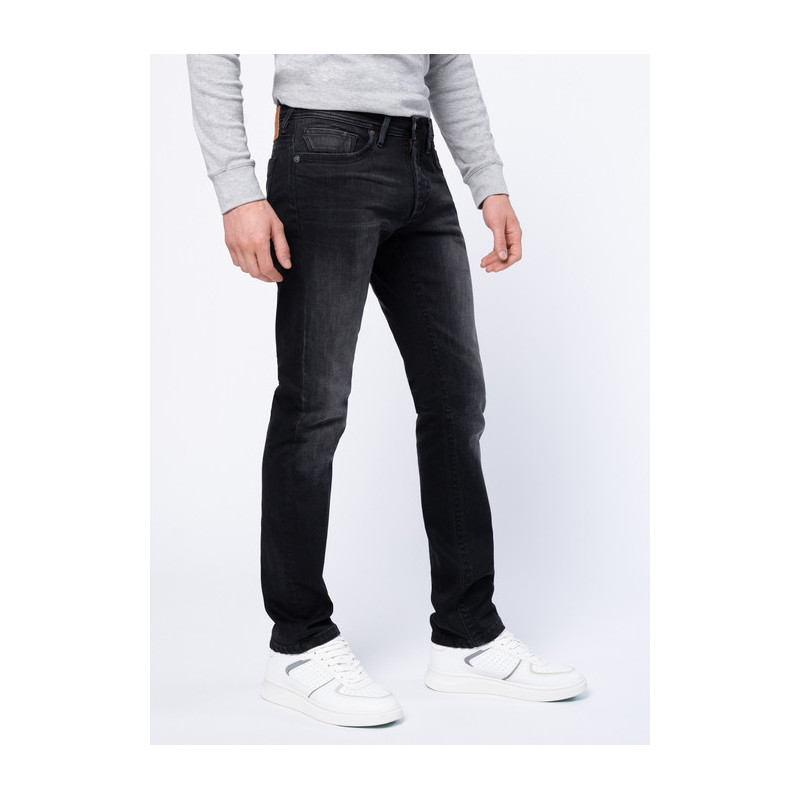 COUPE MIKE / TAILLE MOYENNE / JAMBE ÉTROITE / JEANS