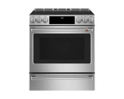 30" Induction Range. GE Café 5.7 cu. ft. with 5 stainless steel elements CCHS900P2MS1