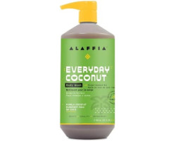 Alaffia / 950ml Nettoyant pour le corps Everyday Coconut - Purement Noix de coco