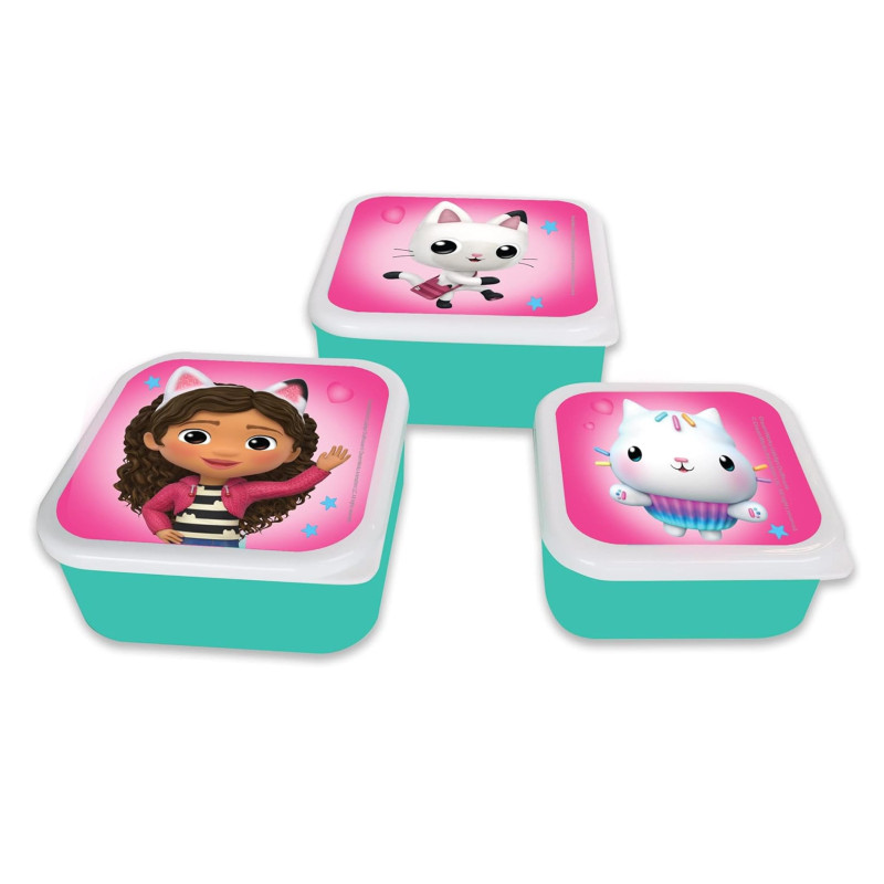 Set of 3 Containers - Gabby's Dollhouse