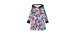 Playful Printed Hooded Tunic