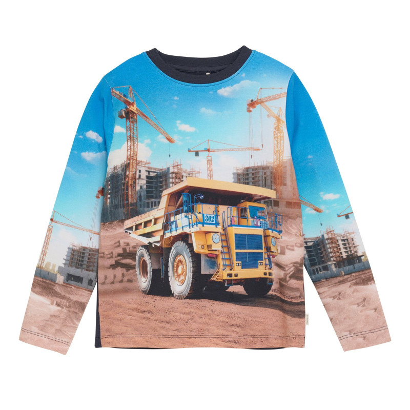 Construction Truck T Shirt 3-8 years