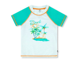 Palm Tree Jersey T-shirt, 2-6 years