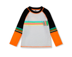 Deux par Deux T-Shirt Maillot Surf 7-10ans