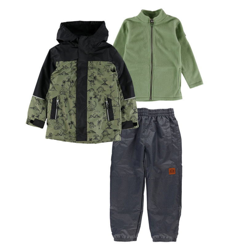 Deer Mountain Ensemble Extérieur 3-en-1 Dinos 2-6ans