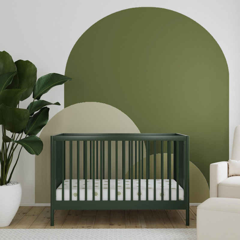 Birdie 3-in-1 Convertible Sleeper - Forest Green