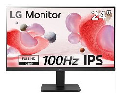 24'' LED monitor 24MR41A-B 1920x1080 100hz 5ms FreeSync LG