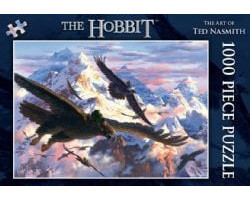 The hobbit -  vol sur les aigles (1000 pièces) -  the art of ted nasmith