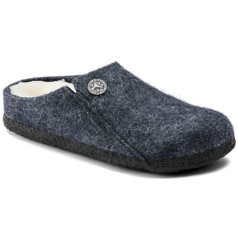 Zermatt Shearling wool felt slippers [Narrow] - Child