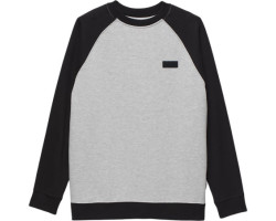 Core Basic Crew-Neck Raglan Sleeve Fleece Sweater - Kids