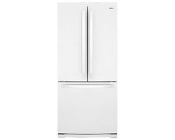 WRF560SFHW100-19.7 cu.ft. white French door refrigerator