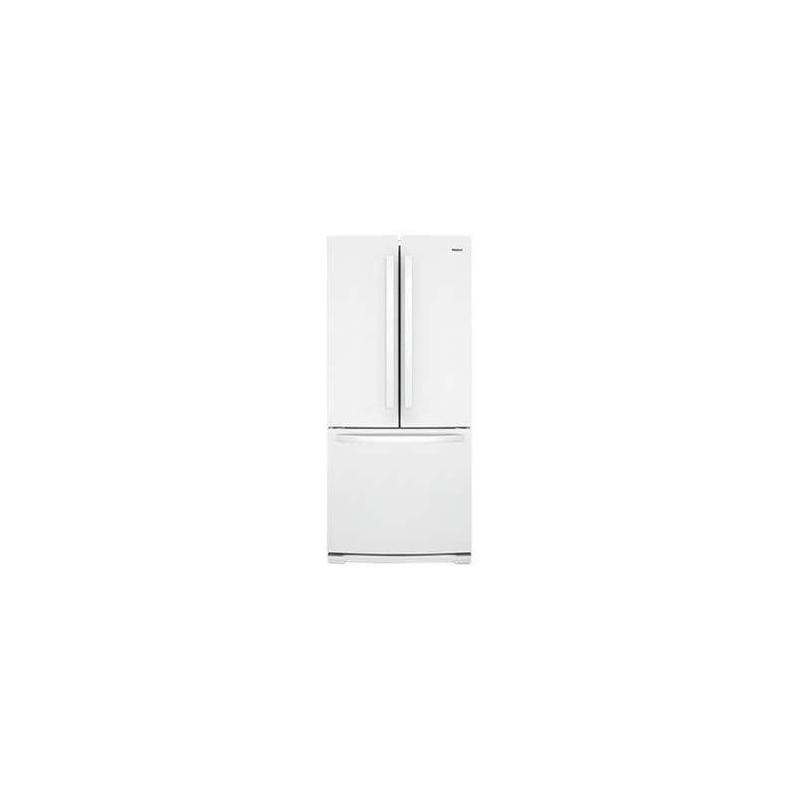 WRF560SFHW100-Réfrigérateur 19.7pi.cu blanc porte française
